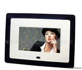 商務(wù)新寵 7寸數(shù)碼相框機——集電子相冊、廣告機與高端禮品于一體